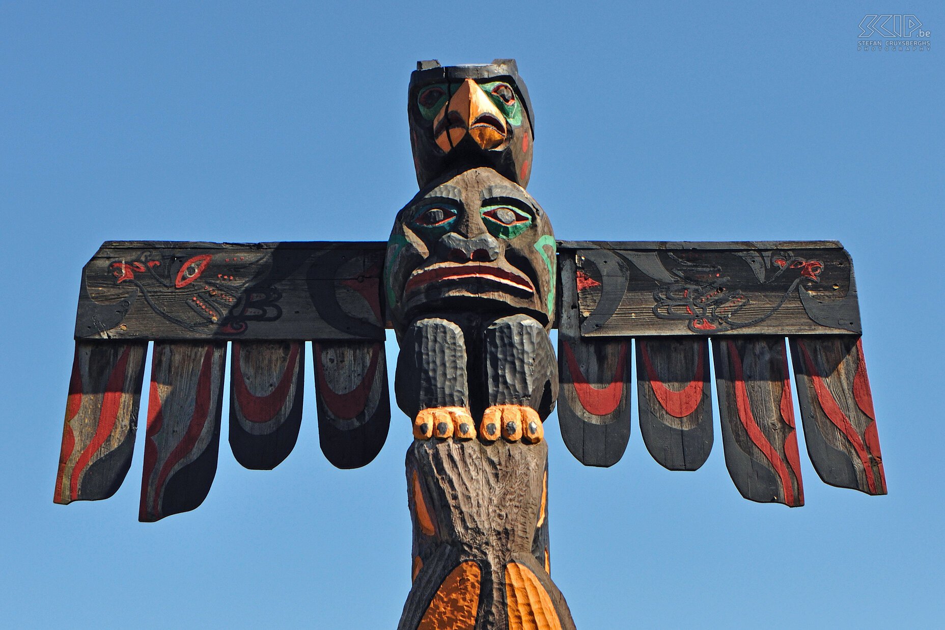 Duncan - Totempole The small town of Duncan has 80 totem poles. Stefan Cruysberghs